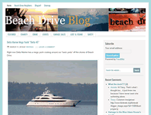 Tablet Screenshot of beachdriveblog.com